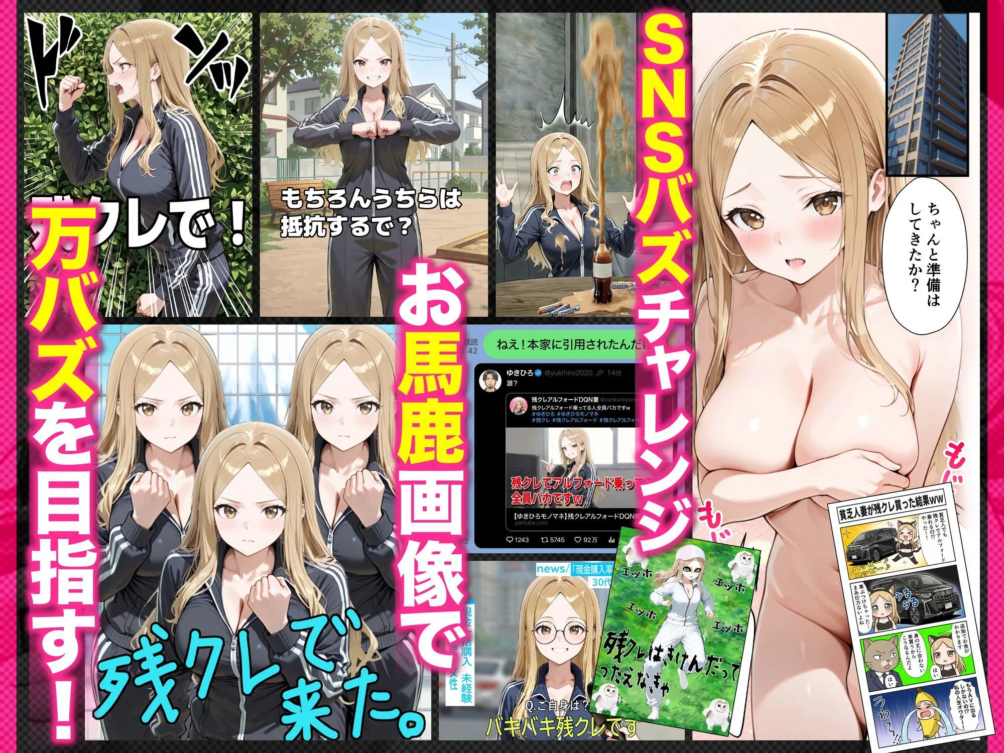 残クレアルフォード元ヤン人妻（32歳3人子持ちママ）NTR PART3（SNSバズチャレンジ編） 画像7