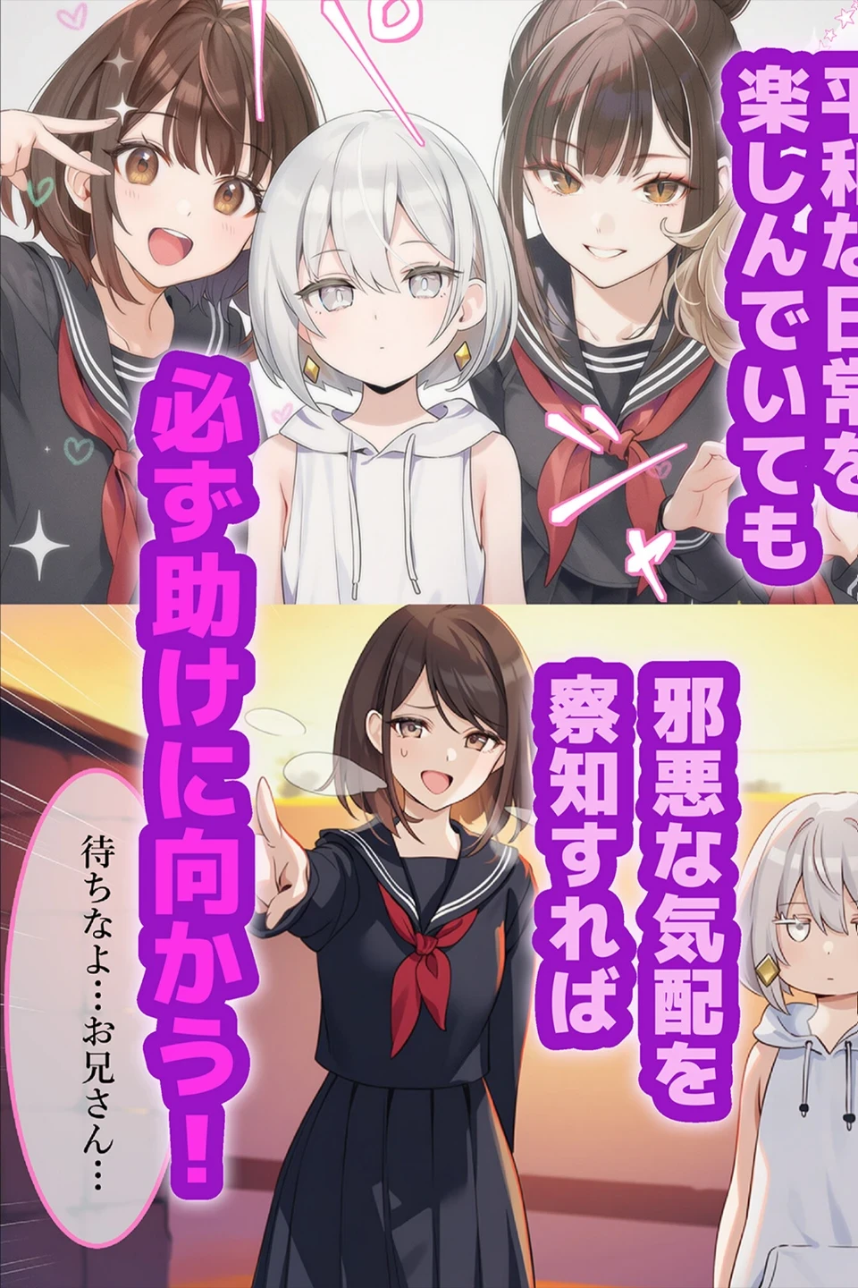 魔法少女WISHES モザイク版 画像2