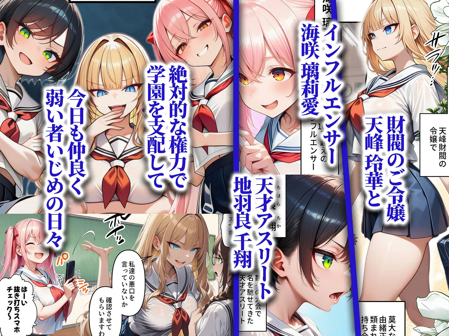 人質ライブ配信2 学園投票編 一軍女子がクラスのおもちゃ 画像1